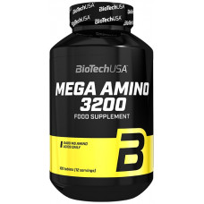 Аминокислота BioTech Mega amino 3200 100 таблеток